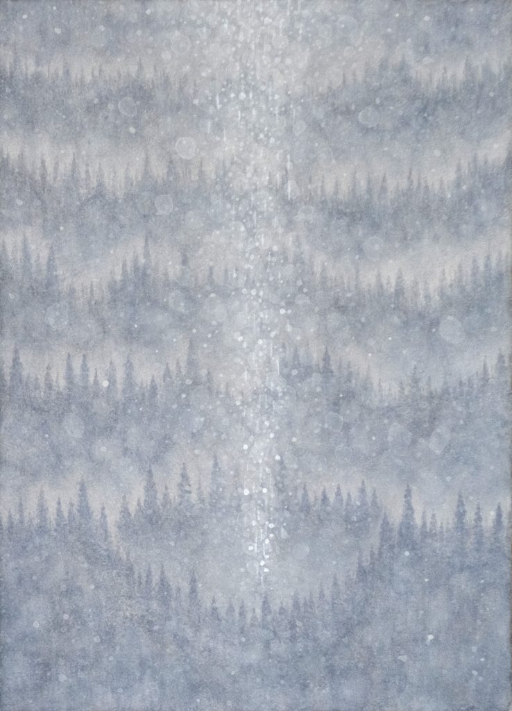 Where the lightscape wavers into a whisper